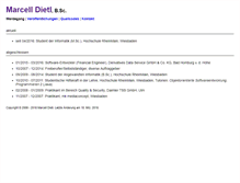 Tablet Screenshot of marcell-dietl.de